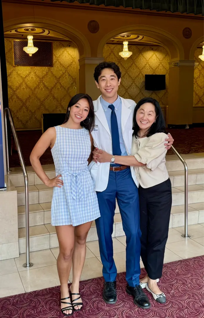 Macy Lee with her children