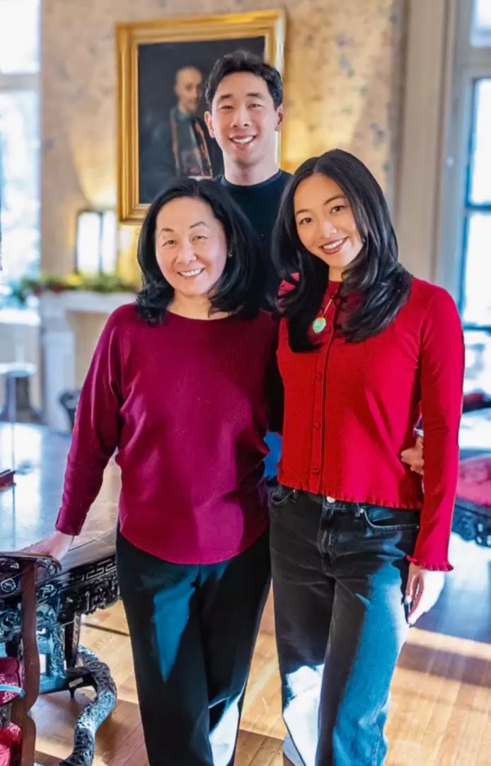 Macy Lee with Carter and Avery